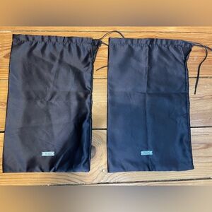 PRADA Navy Drawstring Dust Bags - Set of 2